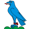 Fahne von Courrendlin