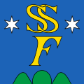 Fahne von Saas-Fee
