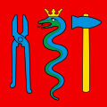 Drapeau de Schmitten (FR)