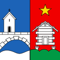 Drapeau de Steg-Hohtenn